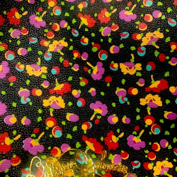 Betsey Johnson Black Floral Studded Bow Shoulder Bag - Picture 9 of 9